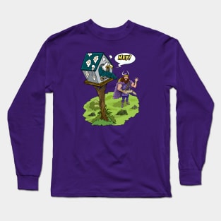 Minnesota Vikings Fans - Kings of the North vs Egg-cited Birdies Long Sleeve T-Shirt